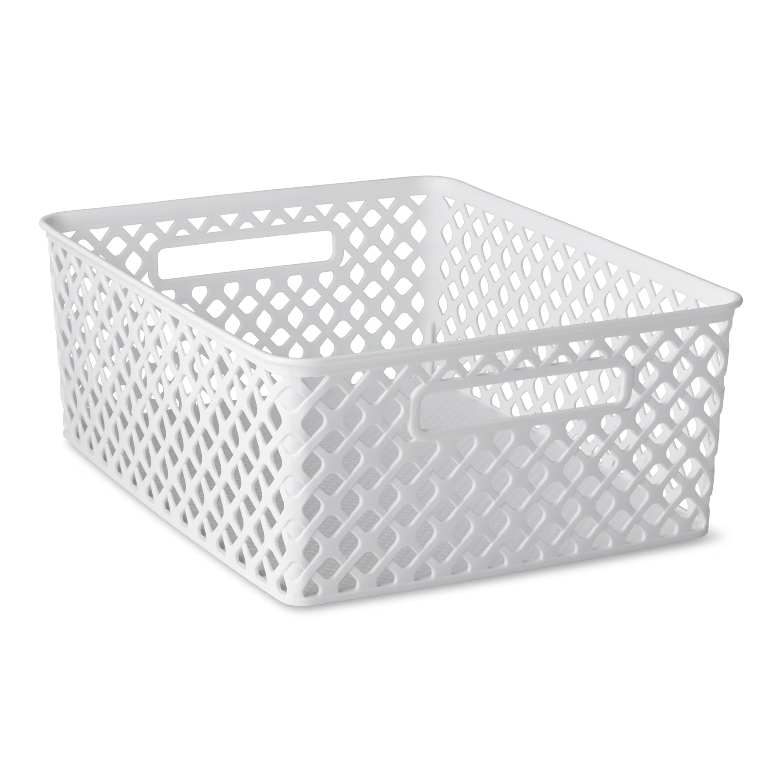 Portable Shower Caddy Small Frost Plastic Storage Organizer