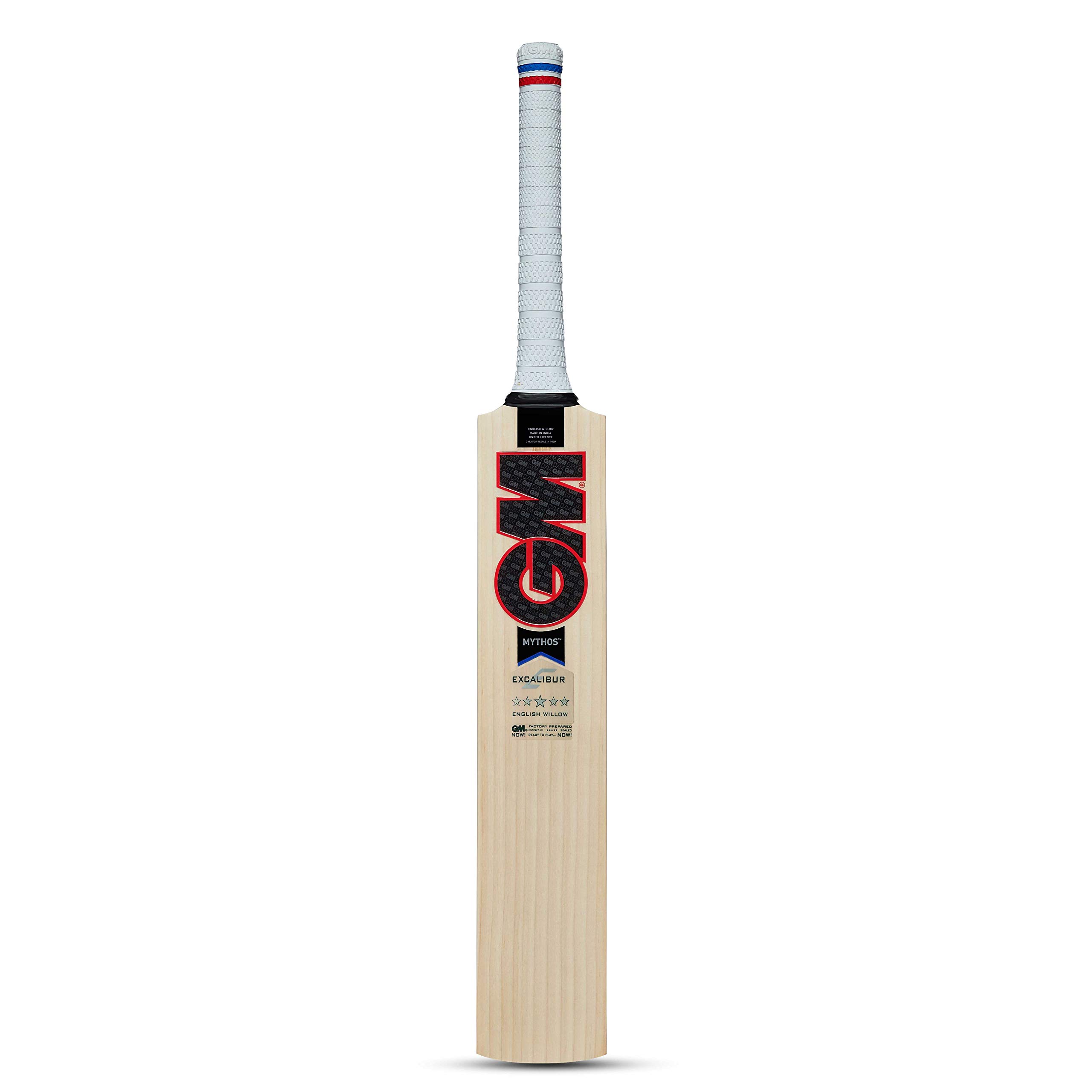 GM Mythos Excalibur English Willow Professional Cricket Bat for Men and Boys | Free Cover | Ready to Play | Lightweight | Size-5| (B08BGH63T1) Amazon Price History, Amazon Price Tracker