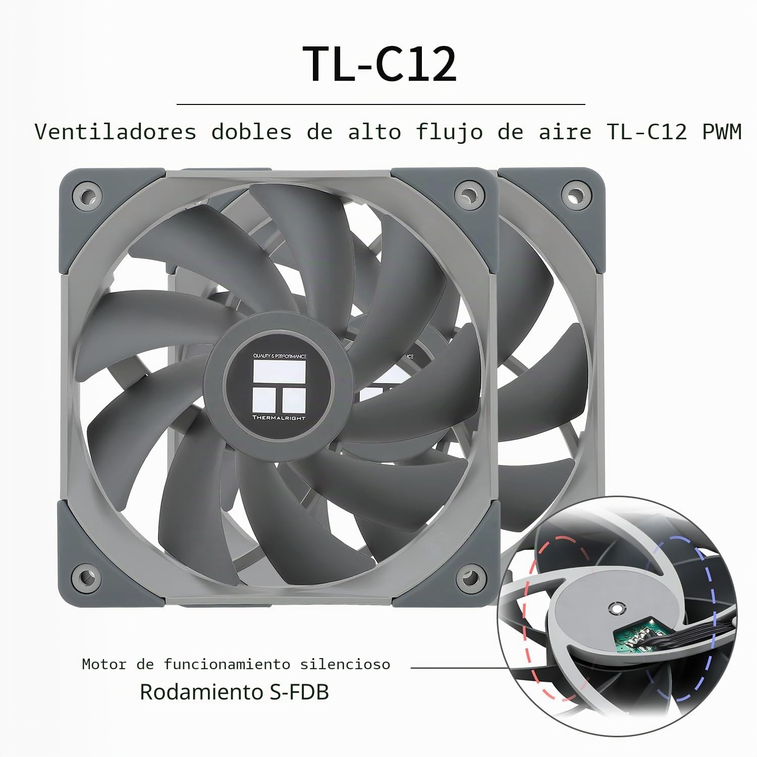 TR Peerless Assassin 120 Enfriador de aire de CPU,6 tubos de calor, ventilador doble PWM TL-C12 de 120 mm,Tecnología AGHP, para AMD AM4 AM5,Intel 1700/1150/1155/1200/2011