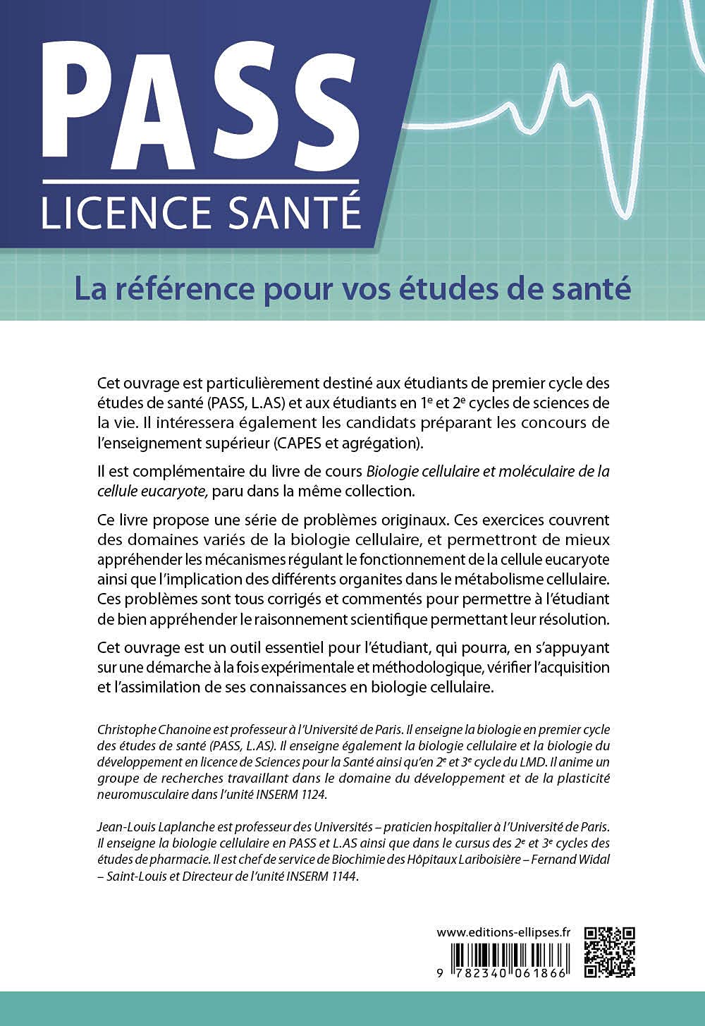 Biologie cellulaire et moléculaire de la cellule eucaryote - Exercices et QCM