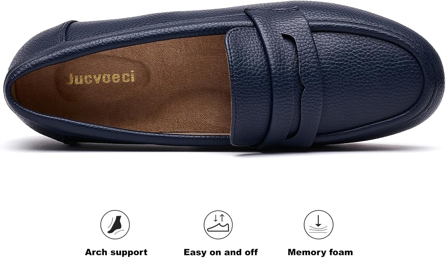 Loafers for Women Comfortable Business Casual Shoes Womens Dressy Slip On Office Work Flats Shoes image 3