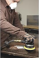 Vista 9 de Klutch Lijadora neumática orbital de aire - 5 pulgadas de diámetro 1.6 CFM, 10,000 RPM