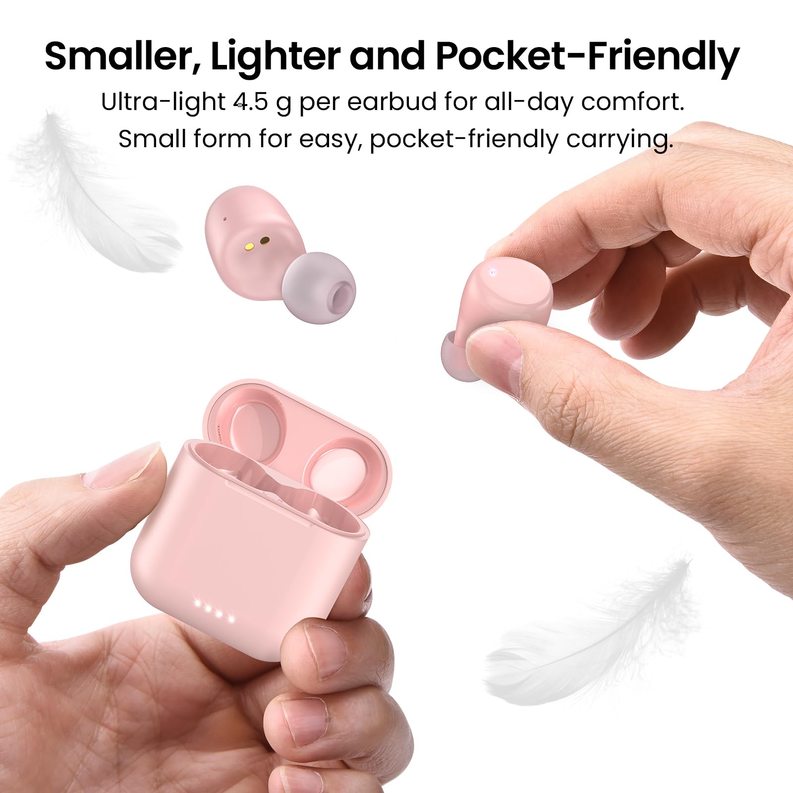 TOZO T6 Wireless Earbuds Bluetooth 5.3 Stereo Sound in Ear Headphones view 7