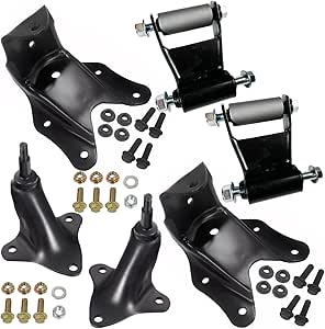 Rear Leaf Spring Shackle Kit Fork Seal Driver Kit Purchase Rear Leaf Spring Pair Hanger Kit For Ford F150 F250 F350 Bronco In Leaf Spring Clamps Shackle Bracket - Foto 10