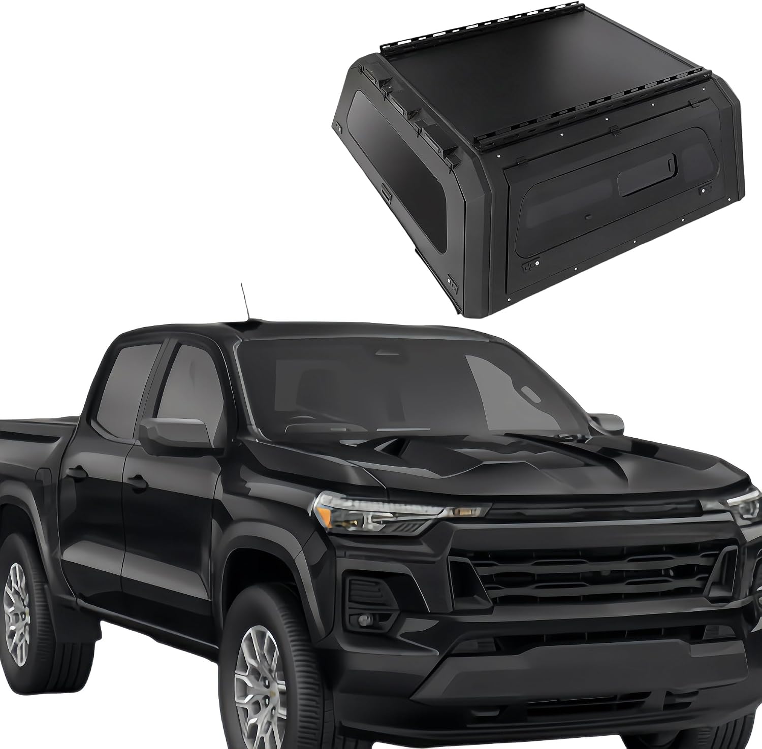 Durable Rainproof Custom Steel Canopy Hard Top Pickup Truck Special Canopy Compatible for Chevrolet Colorado