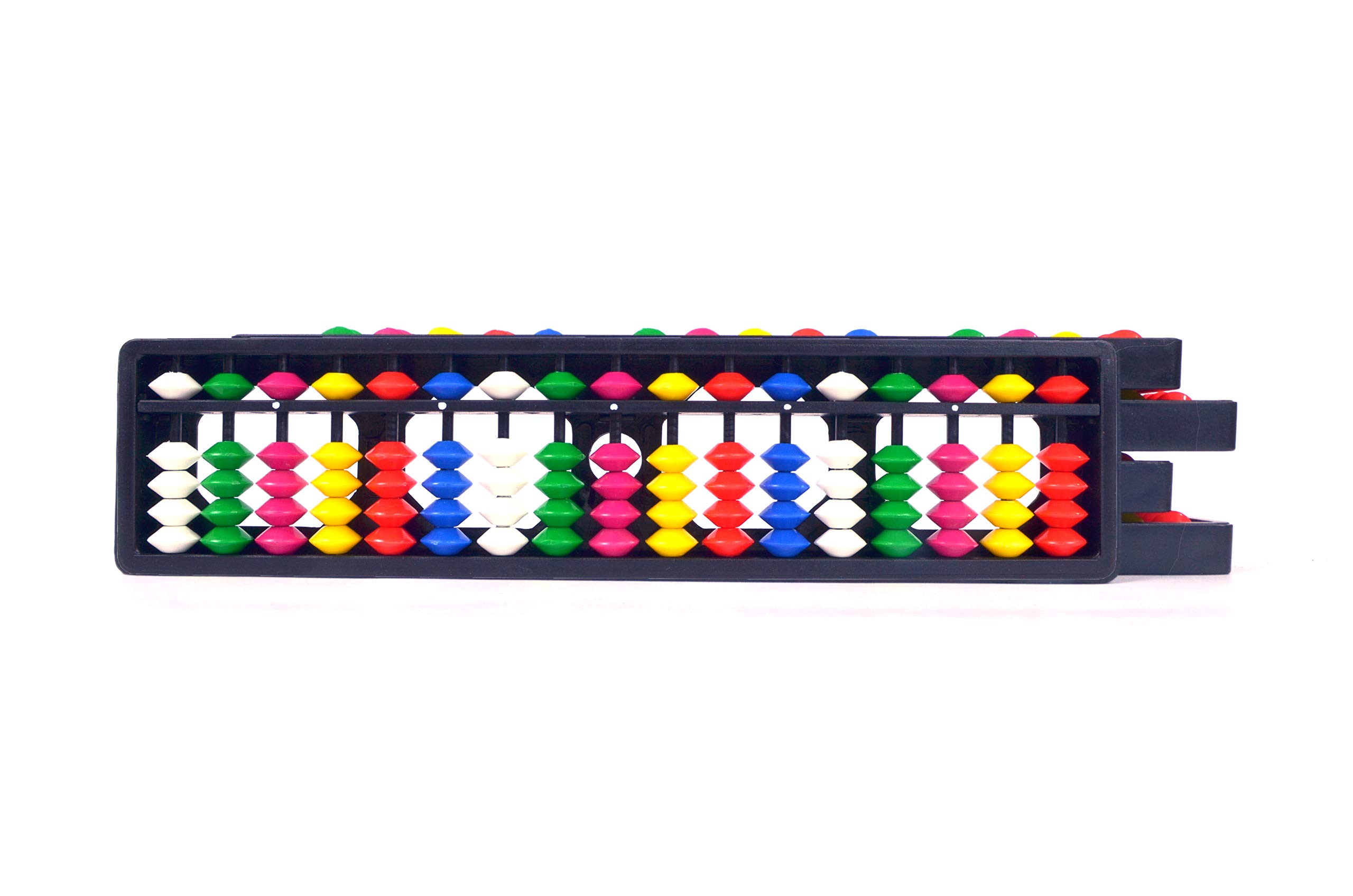 Spillbox Abacus Math Learning Kit for Kids 17 Rod Multicolor White Beads(Pack of 5) (B08549VXM5) Amazon Price History, Amazon Price Tracker