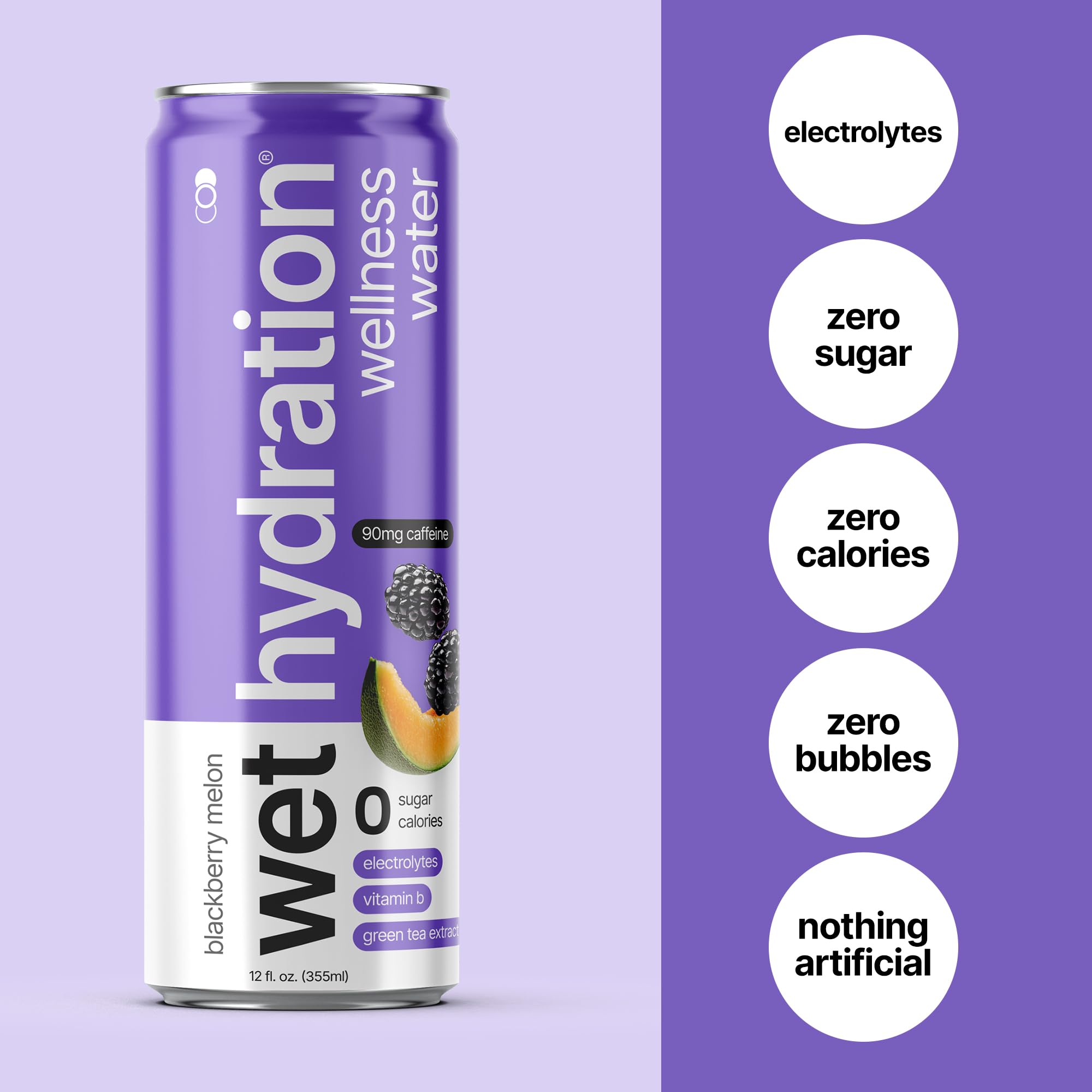 Amazon.com: Wet Hydration | Functional Wellness Water, Non