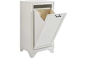 Crosley Furniture Tilt-Out Laundry Hamper: Your Vintage-Inspired Laundry Solution