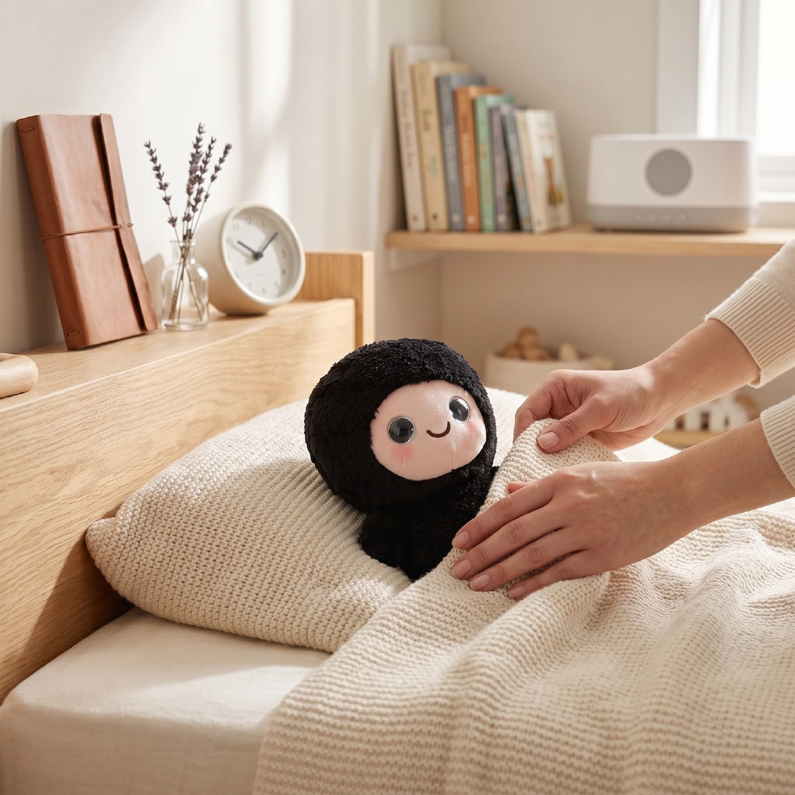 lyrlody AI Inteligente Animal de Peluche Tela de Felpa Juguete de Peluche Interactivo Chat de Voz en 66 Idiomas Control de Aplicación de Narración para Niños Aprendizaje Temprano y Juego a la Hora