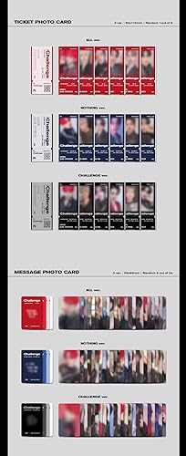 Miniatura 5 de Kakao M Wei - Identity Challenge Challenge ver. (2nd Mini álbum) Pre-Order CD+Photobook+Póster plegado+Otros con seguimiento, pegatinas decorativas