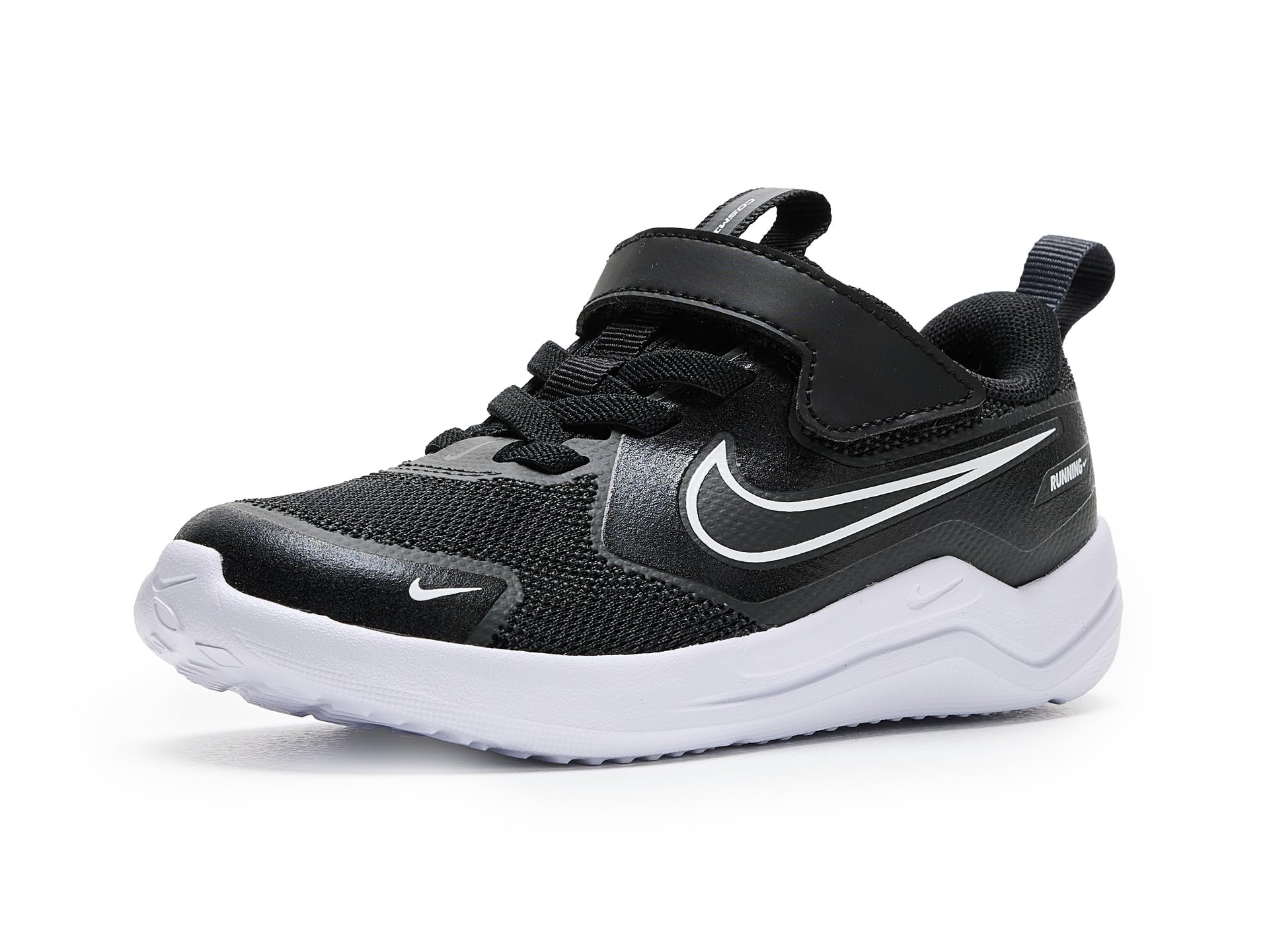 Nike Kids Cosmic Runner (Td) Shoes, Black/White/Anthracite, 5.5