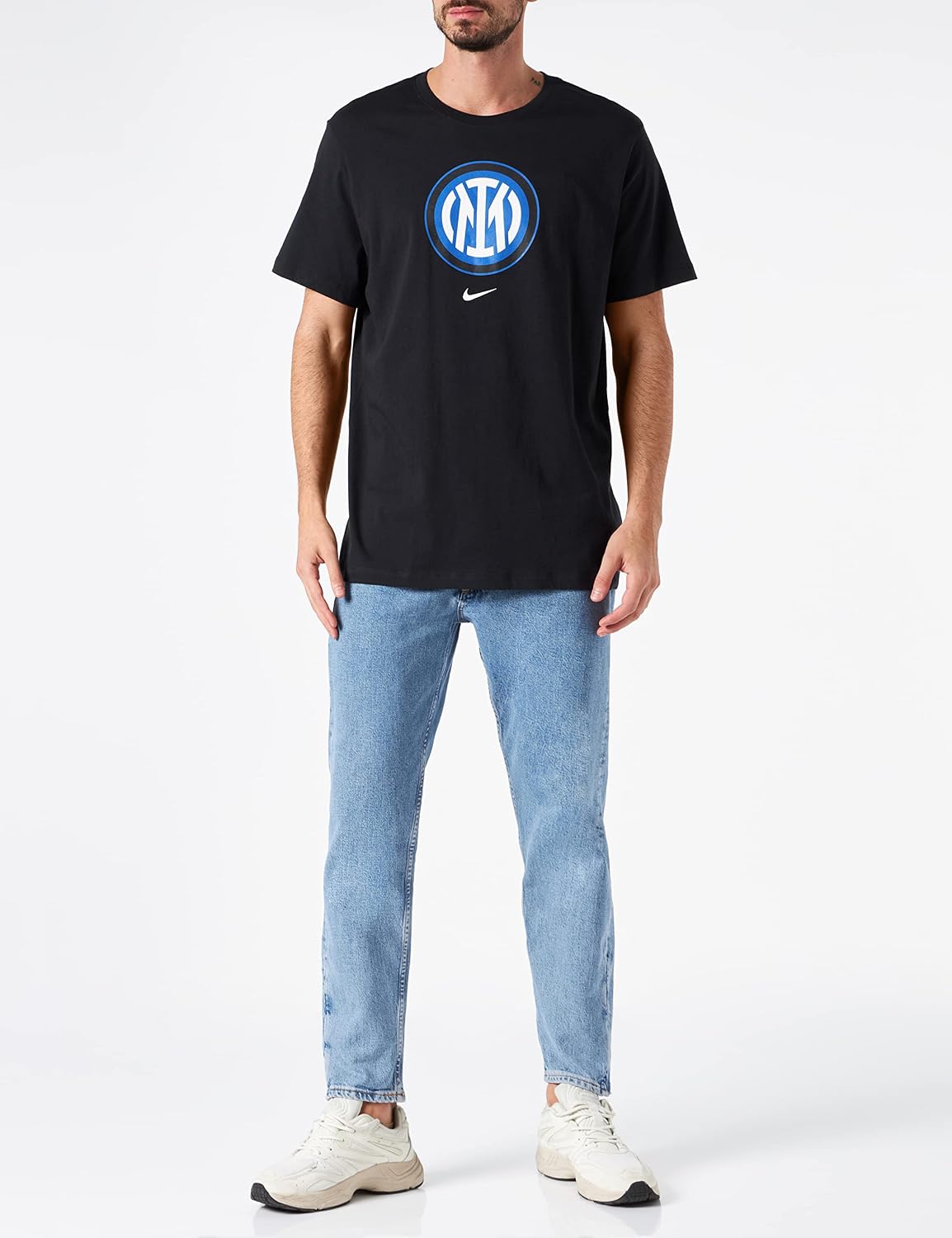 Nike 2022-2023 Inter Milan Crest Tee (Black)