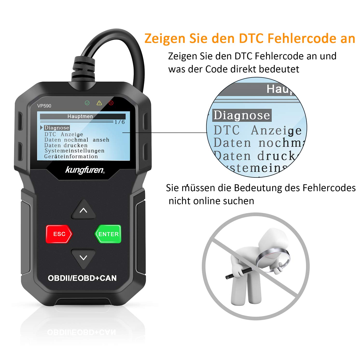 USB OBD Diagnostische Kabel voor en K-CAN met Schakelaar - Compatibel met Auto's van 1998 tot 2008 - Ondersteunt Foutcodes Uitlezen en Programmeren