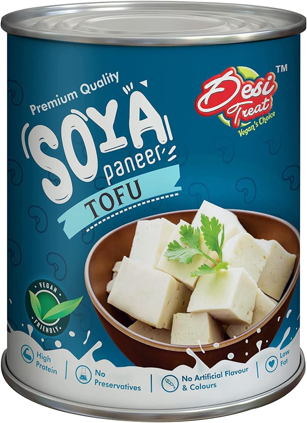 BBRATS Soya Paneer (Tofu), 800g | Net wt. 450g