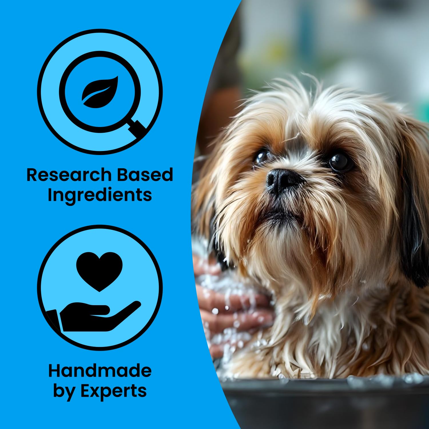 Groomers Choice Colloidal Oatmeal for Dogs 500g, Hypoallergenic Natural Skincare for Pets, cream - Image 4