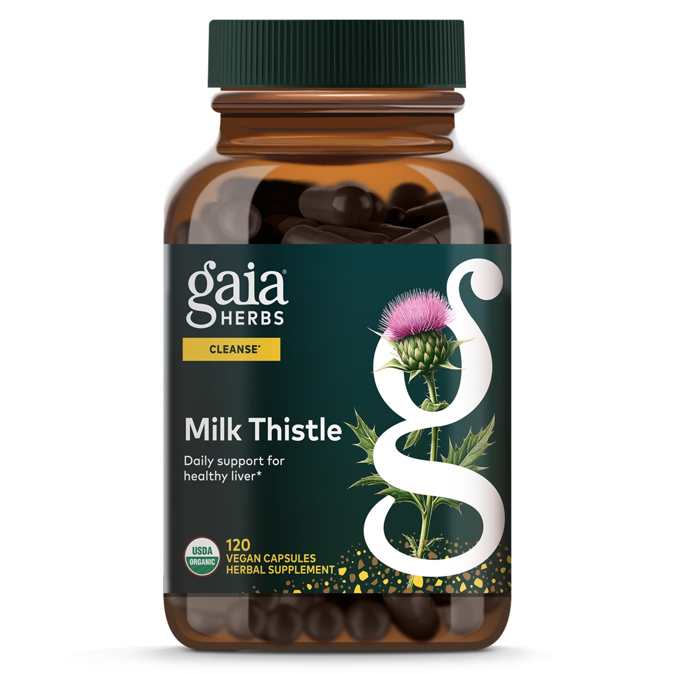 Gaia Herbs Milk Thistle, 60 Vegan Capsules, 20 Servings — Amazon image 10