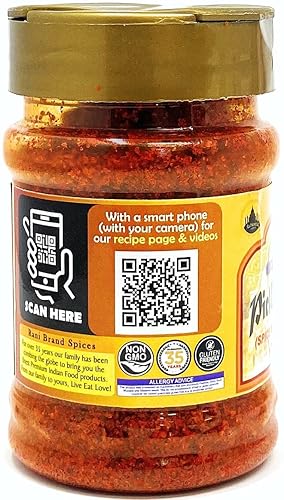 Vista 24 de Rani Pickle (Achar) Masala Mezcla de especias indias 14 oz (400 g) ~ Todo natural Vegano Apto para gluten Sin OMG Sin colores Origen indio
