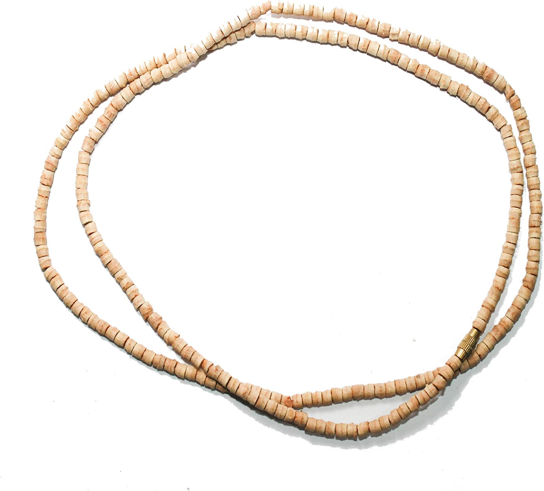 Tulsi Neck Mala (Necklaces) 2 mm Approx Beads Ram Mala Krishna Tulsi Meditation Necklace with Tulsi Beads - Enhances Mindfulness and Concentration