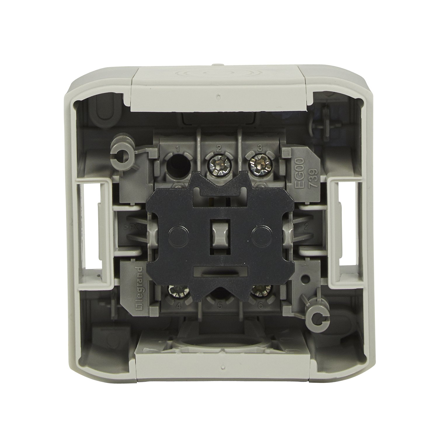 Legrand 448782386 Switch 2P forix Grey, gray - Image 3