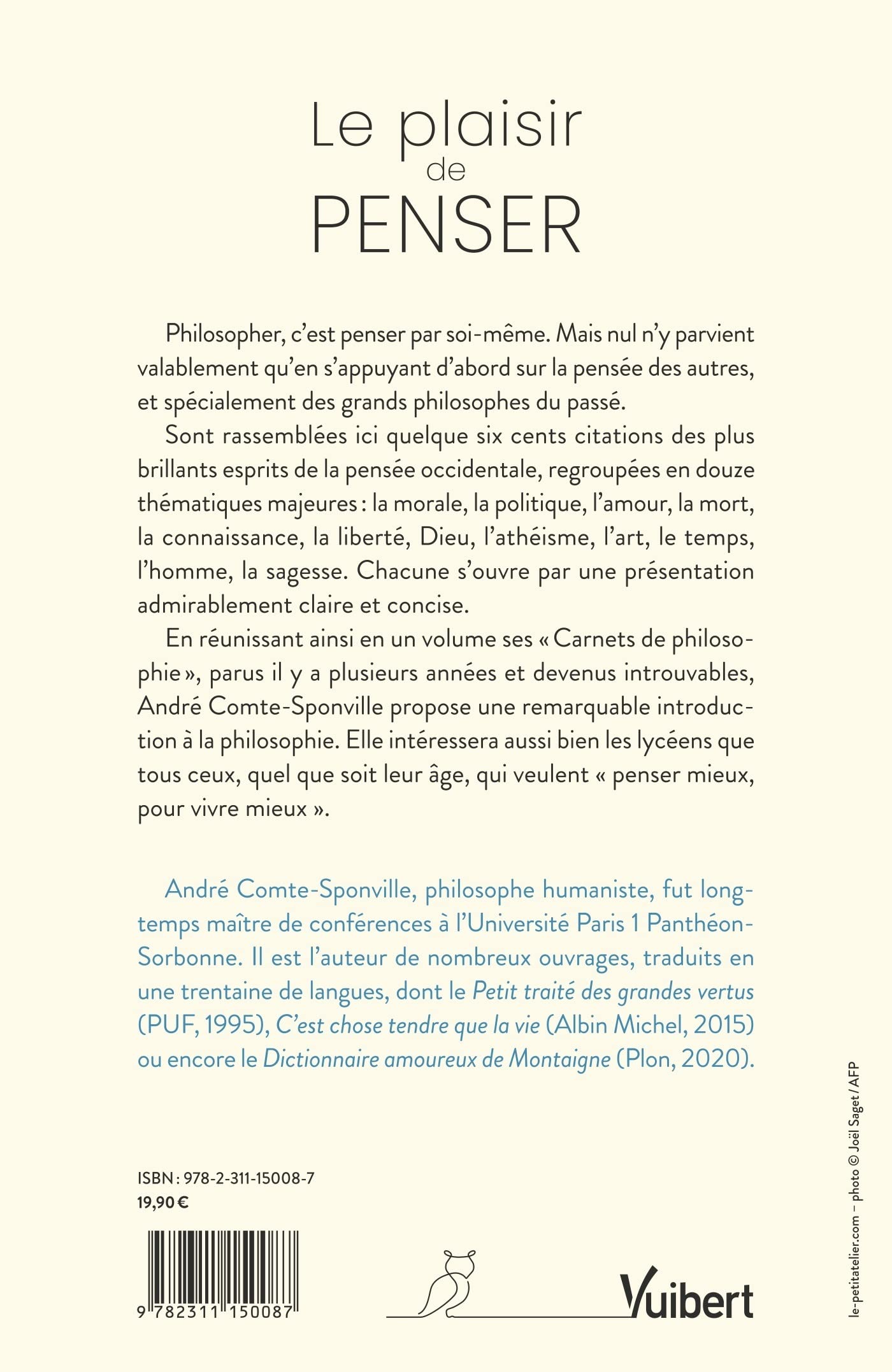 Le plaisir de penser: Une introduction à la philosophie