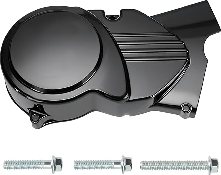 YOXUFA Left Engine Stator Cover for 50cc 70cc 90cc 110cc 125cc SSR TaoTao DB24 DB17 DB27 Coolster Madmax Apollo Baja X-pro Stomp Thumpstar Roketa Lifan Motor Chinese Pit Dirt Bike Parts Black