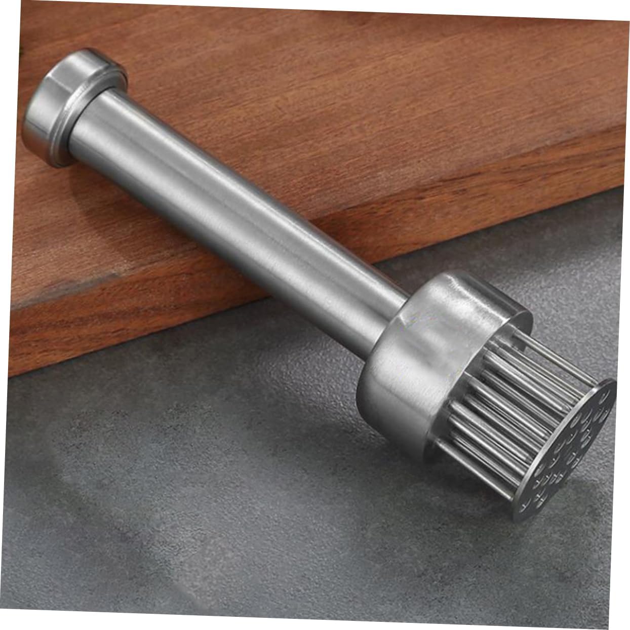 ULTECHNOVO Meat Hammer Kitchen Steak Needle Stainless Steel Meat Tenderizer Mallet Tool