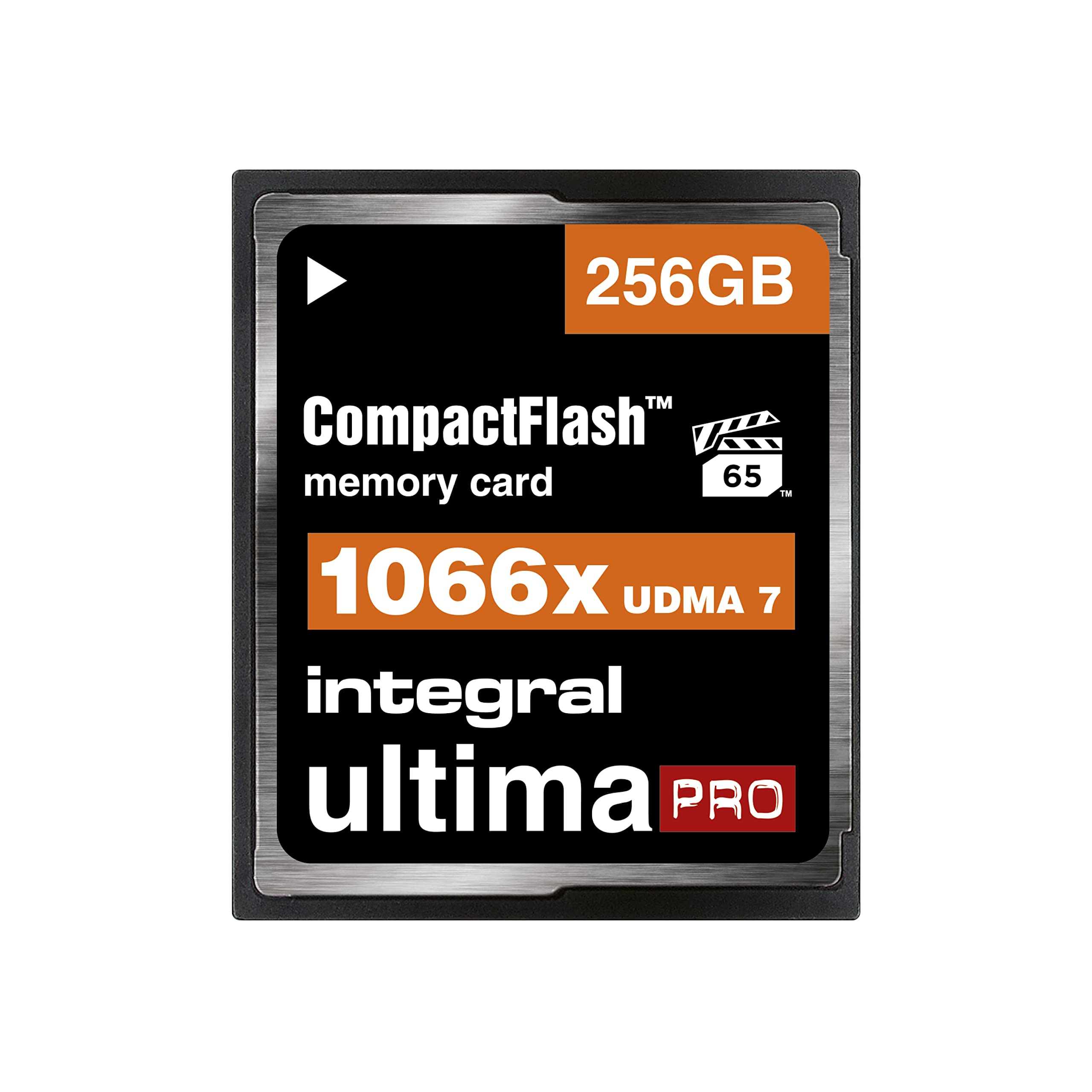 Integral CompactFlash 256 Go Carte Mémoire Ultimapro 160MB/s (1066x) Vpg-65 Udma-7