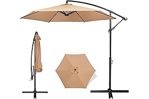 fruiteam Patio Offset Umbrella