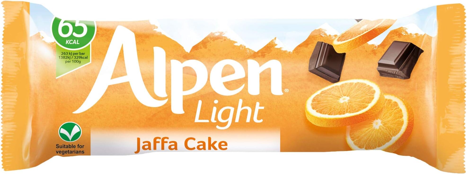 Alpen Light Jaffa Cake Bars - 24x19g