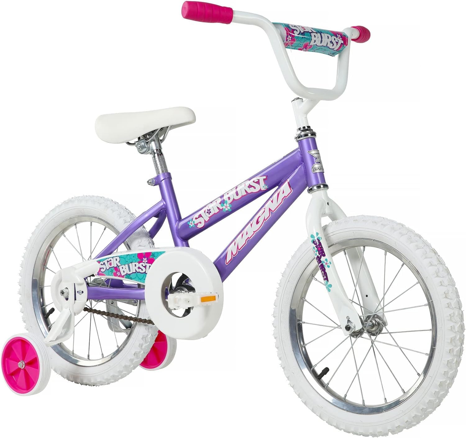 Dynacraft Childrens Bike Star Burst Bicycle Wheel for Exercise, Play, Gift Bicycle for Girls, Boys Ride Outside