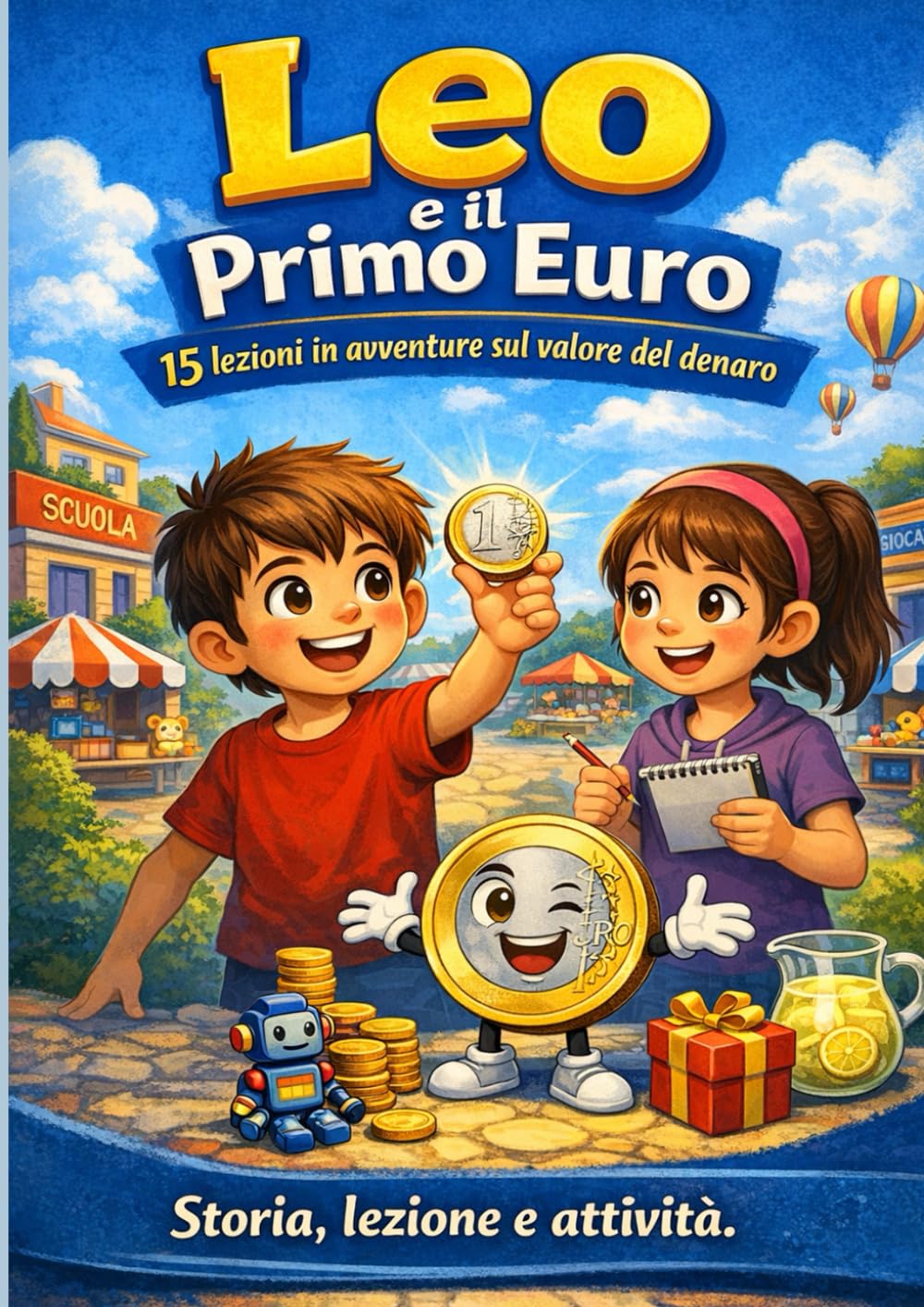 Leo e il Primo Euro: 15 lezioni in avventure sul valore del denaro