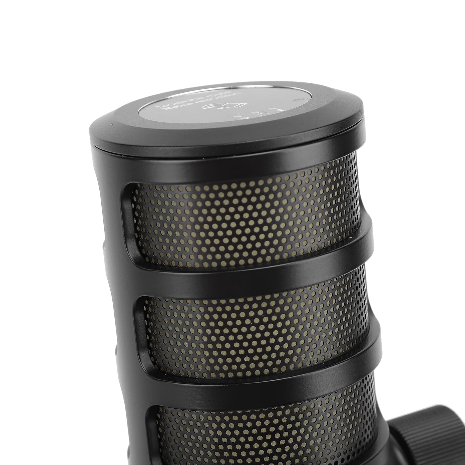 Mikrofon USB, Komputerowy Pojemnościowy Mikrofon do Gier z Kolorowym światłem, Czystym Przetwornikiem Dźwięku Regulowana głośność Mikrofon PC HIFI do Transmisji Strumieniowych i