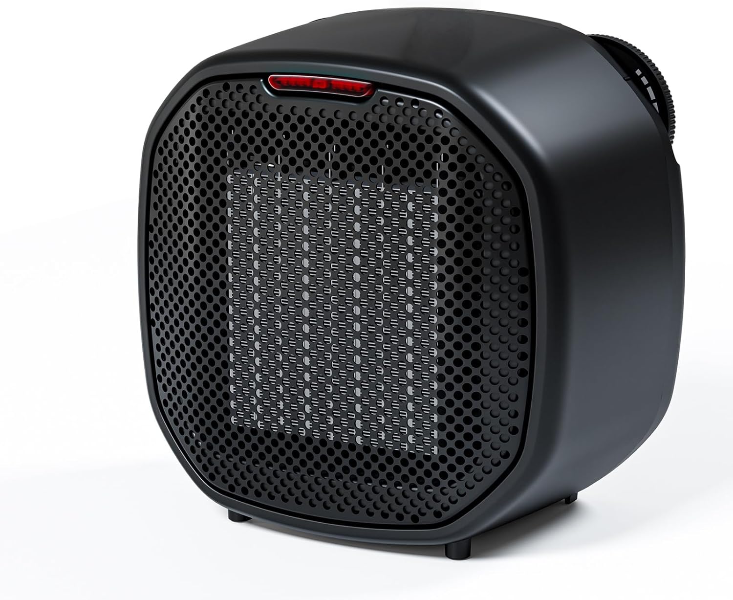 ZAFRO 1200W Portable Ceramic Space Heater for Indoor Use, 3 Modes Thermostat Adjustable, Tip-Over & Overheat Protection, Quiet Personal Heater (<45dB) for Office Desk Bedroom,(Black)