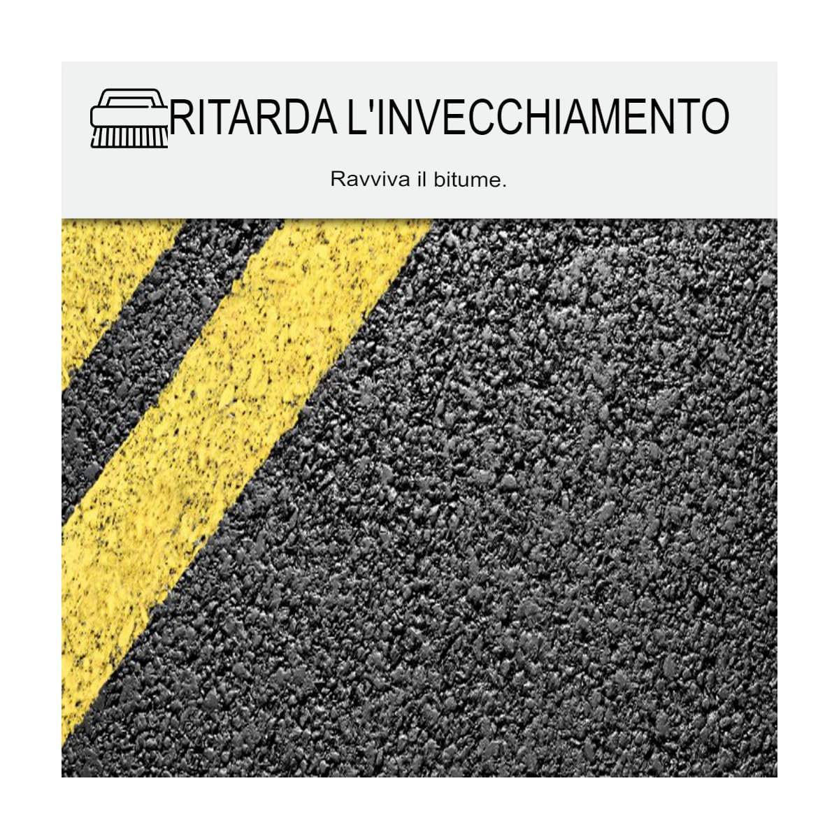 ARCANE INDUSTRIES Vernice per asfalto - ARCASPHALT - 15 kg (fino a 30 m² in 2 strati) Nero