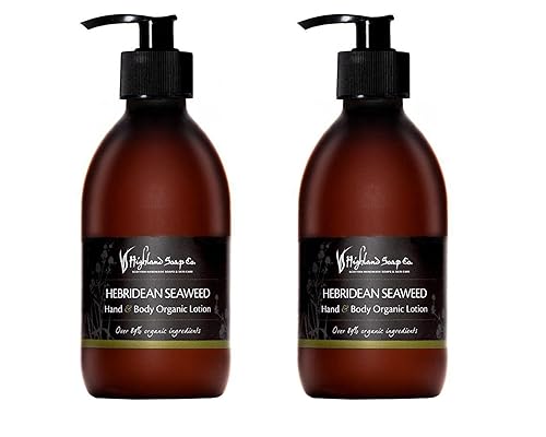 Miniatura 5 de The Highland Soap Company, loción orgánica para manos y manos y cuerpo, (jardineros) (paquete de 2)