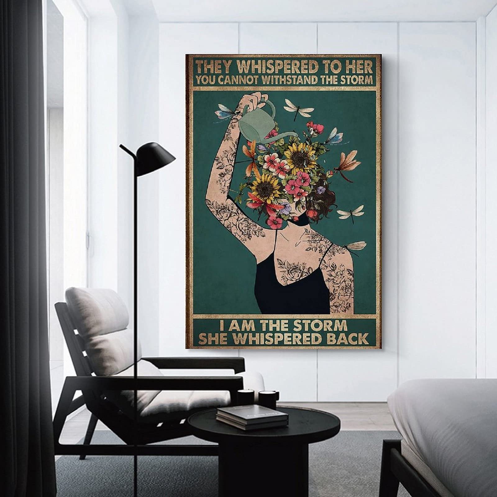 HWUEWQLERJI Caitriona Balfe Poster, Wandkunst, Vint Produktbild-Vorschau 11