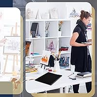 Vista 5 de A2 Heavy Duty Binder with Plastic Sleeves 17 x 24 Inch Portfolio Folder with 30 Clear Sheet Protectors Art Portfolio Folder for Artwork Poster