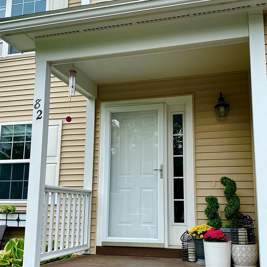 Evelots Wind Chime-Patio/Garden-Metal/Wood-6 Pipes-Relaxing Melody-30 Inch Long : Garden & Outdoor