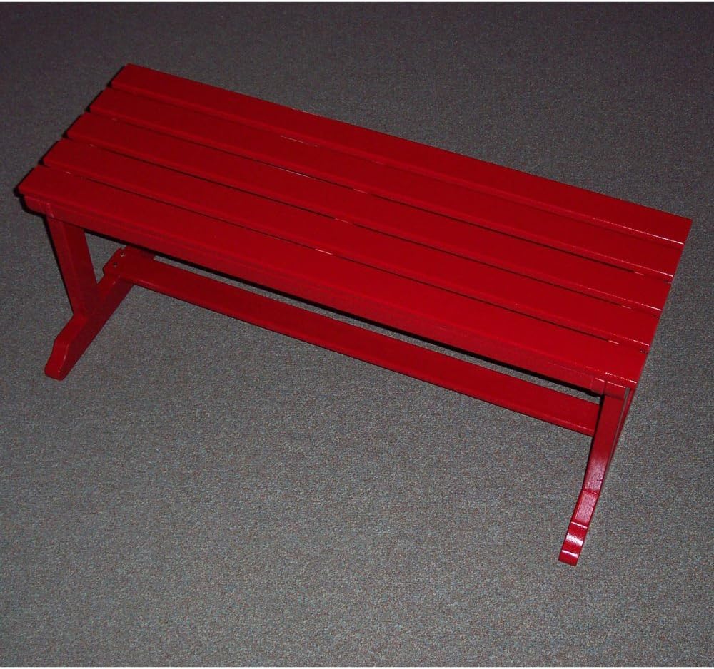 PRAIRIE LEISURE 44 in. Backless Garden Bench Outdoor