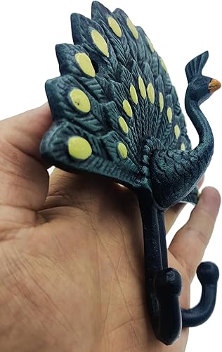 Miniatura 9 de Ganchos decorativos para montar en la pared, perchero de garra de oso para paredes, ganchos de toalla para jardín, gancho rústico de hierro fundido