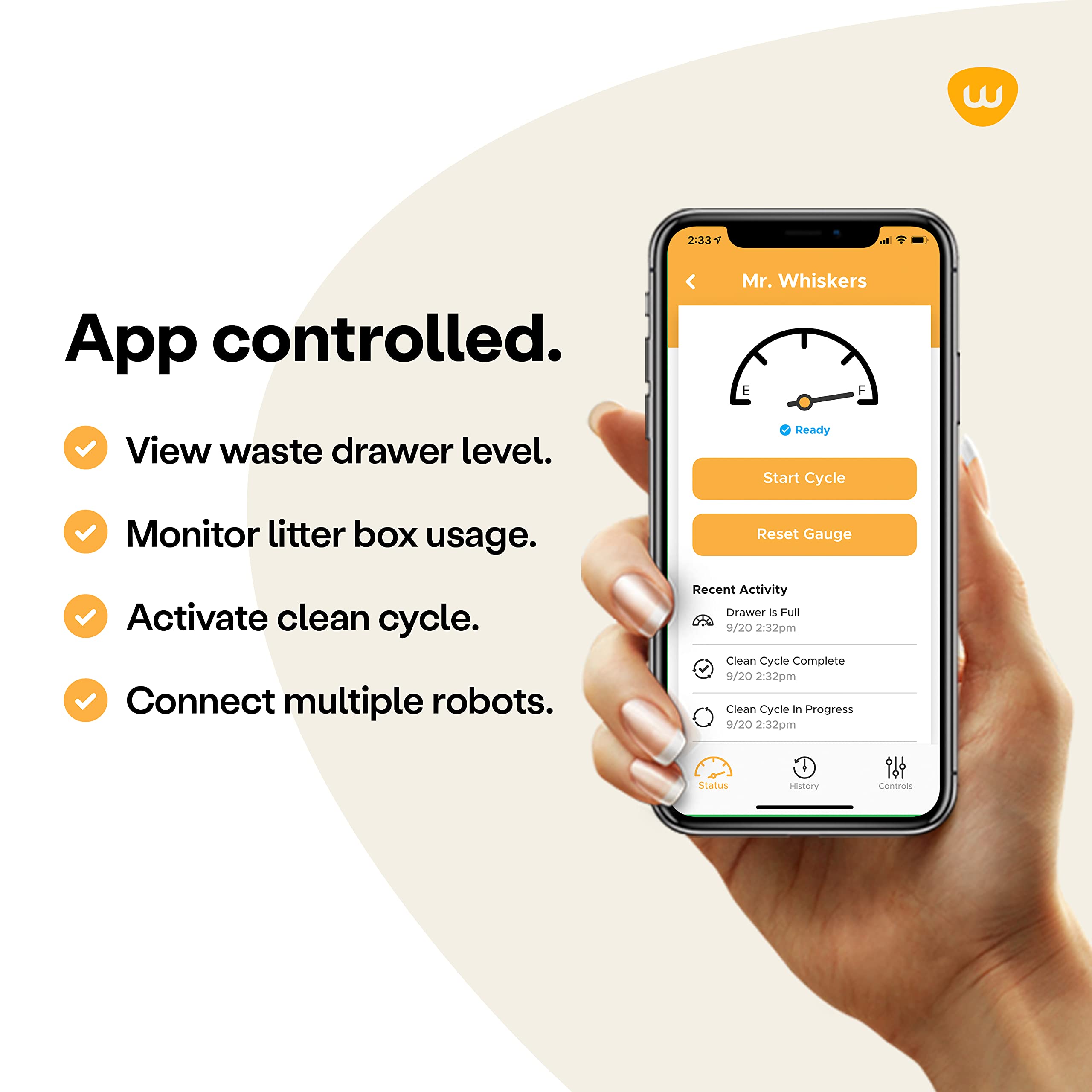 LitterRobot 3 Core Bundle by Whisker SelfCleaning Cat Litter Box