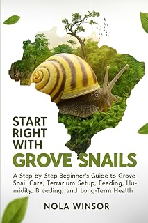 Start Right with Grove Snails: A Step-by-Step Beginner’s Guide to Grove Snail Care, Terrarium Setup, Feeding, Humidity, Breeding, and Long-Term Health