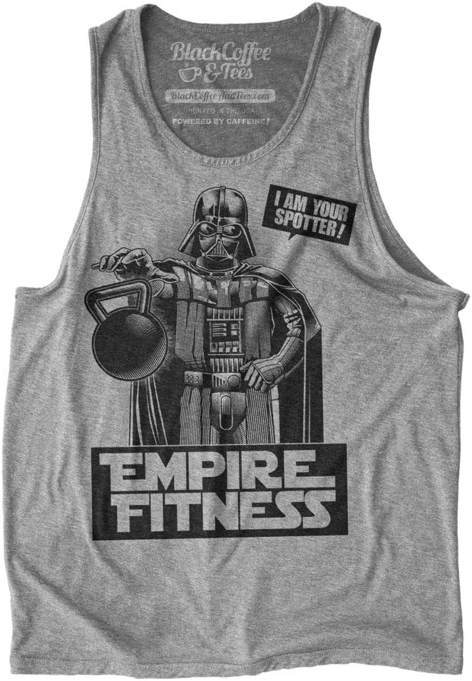 Funny Star Wars Gym Shirt Darth Vader Empire Fitness Parody