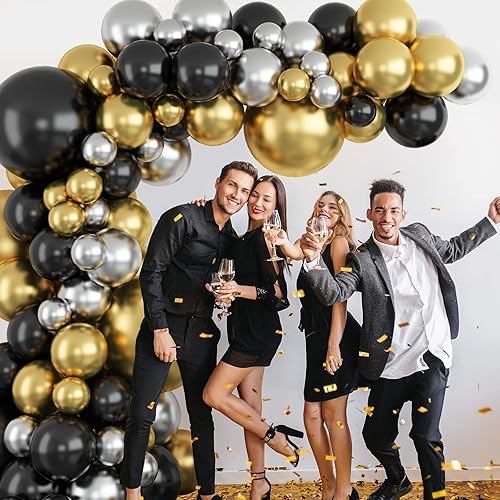 Miniatura 49 de Kit de arco de guirnalda de globos de Halloween, globos rosa macarrón morado con esqueleto de guardia de calabaza, globo de papel de aluminio, globo