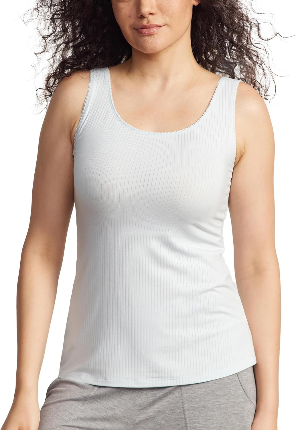 GYS Women Tank Top Bamboo Viscose Cool-Breathable Comfort Cloud-Soft Casual Sleeveless Pajama Tops