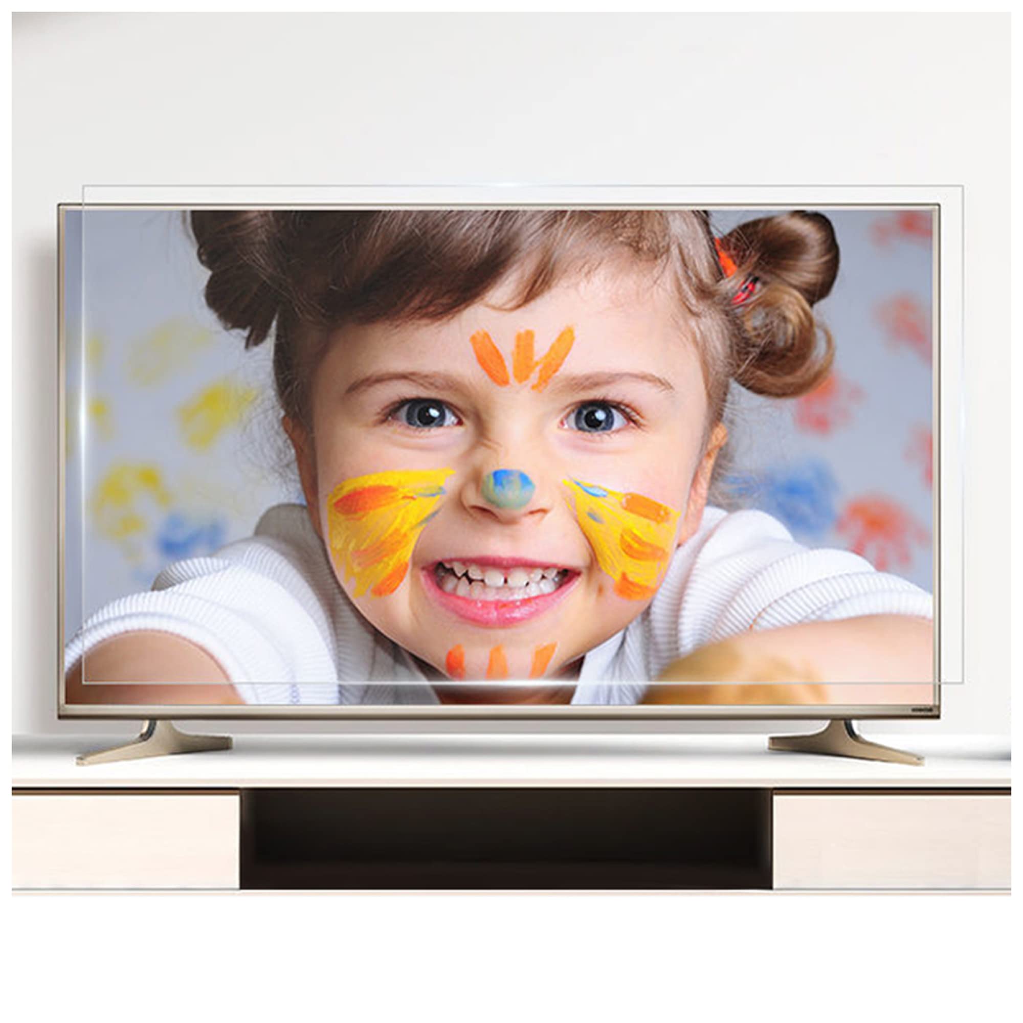 Filtre anti-lumière bleue TV 55" mat et anti-reflet