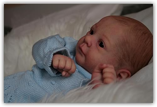 Miniatura 4 de Anano Muñecas de bebé realistas para niños, muñecas Reborn para niña, cuerpo pesado de 19 pulgadas, muñeca de bebé de silicona flexible de 19