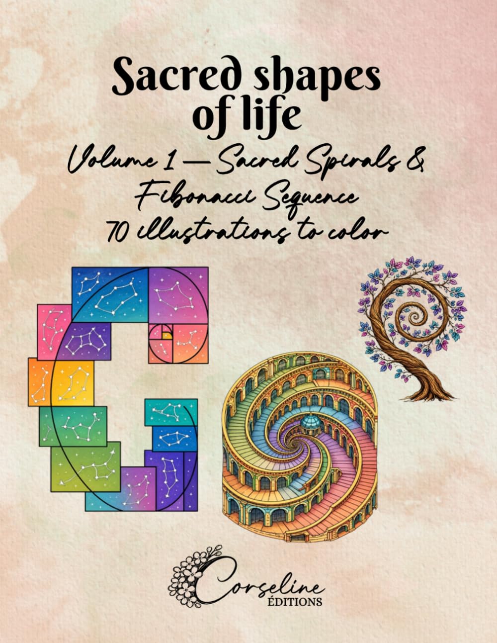 Sacred Shapes of Life: Sacred Spirals and Fibonacci Sequence
