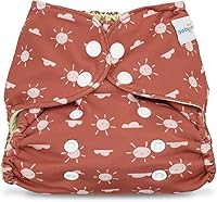 Vista 14 de babygoal Cubierta de Tela para Bebé para Pañales Predoblados, Planos o Ajustados – Ajustable, Reutilizable, Cubierta de Pañal de Natación