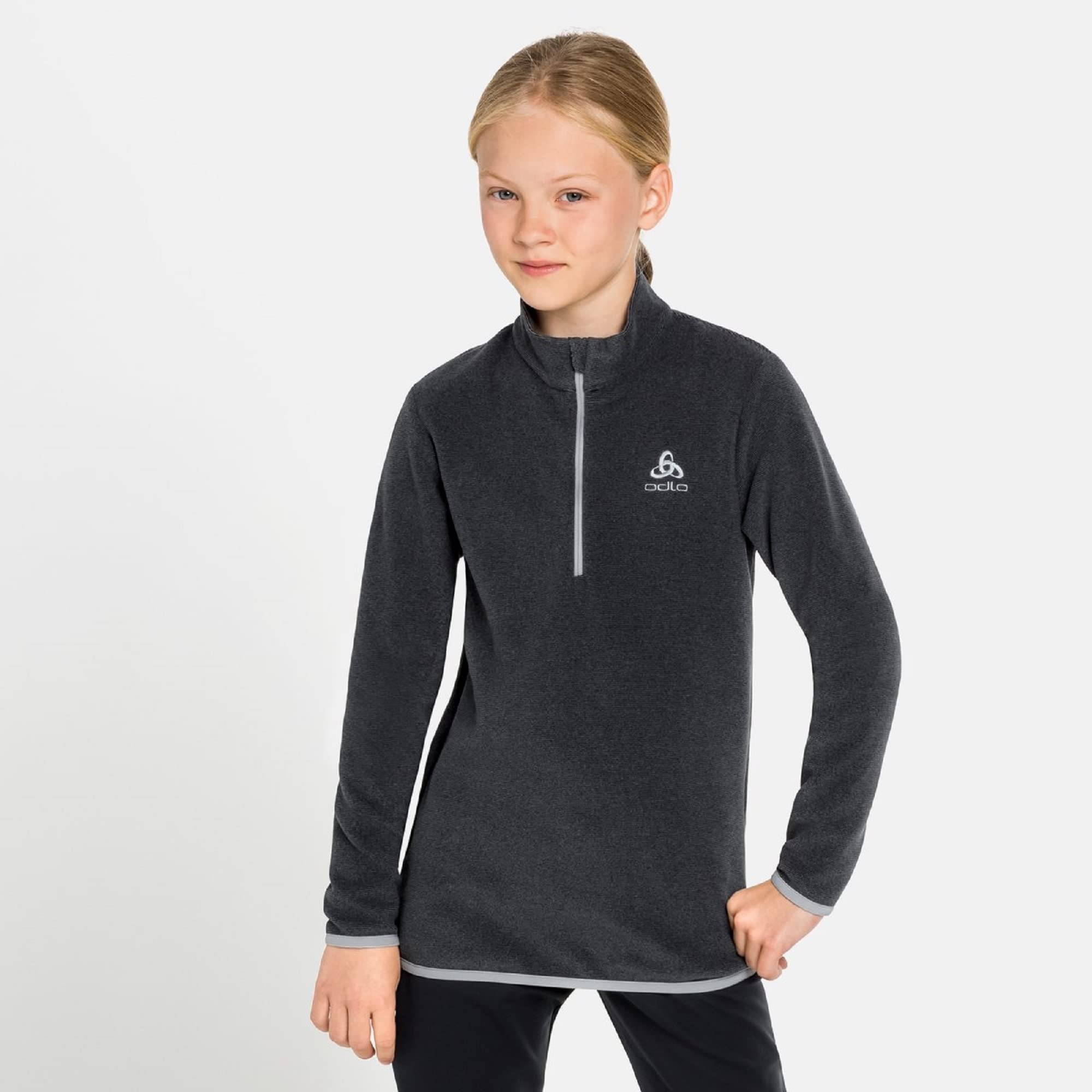 Odlo Unisex Kinder Roy Kids Stripe_542359 Fleece Jacket (1er Pack)